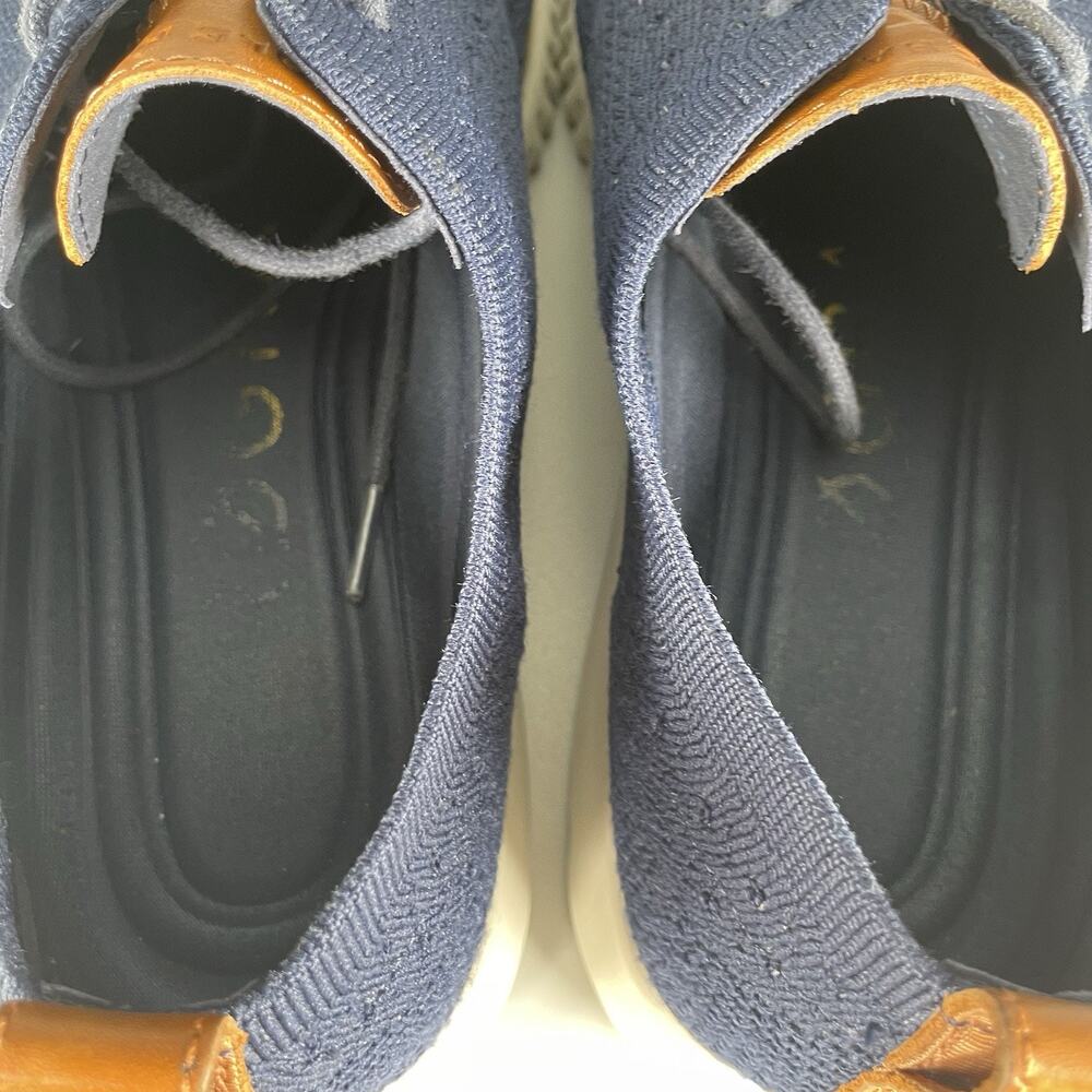 Cole Haan 2.Zerogrand Men’s Size 11.5 M Blue Stitchlite Oxford Casual Dress Shoe - Picture 8 of 9